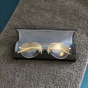 Oliver People’s Aero Aviator sunglasses